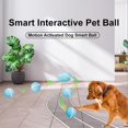 thumbnail image 4 of Motion Activated Dog Smart Ball Interactive Dog Toys with LED Lights Automatic Rolling Ball Toys for Small/Medium Dogs USB Rechargeable, 4 of 4