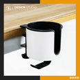 thumbnail image 2 of GUNKING Portavasos antiderrames de lujo 2 en 1 con colgador para auriculares debajo del escritorio (blanco), 2 of 9