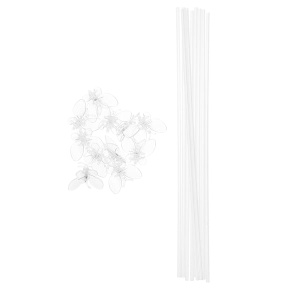 WORGEOUS 20 Pcs Balloon Arch Stand Arco Para Globos Con Base Baby Transparent