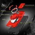 thumbnail image 2 of Decase Sliding Lens Cover Phone Case for Samsung Galaxy S26,Heavy Duty Protective Cover with Metal Ring Kickstand,Shock-Absorbent PC+TPU Hybrid Cover,Red, 2 of 9