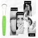 thumbnail image 4 of Raspador de lengua, raspador de lengua de acero inoxidable, cepillos para quitar el mal aliento, cuidado bucal, 4 of 5