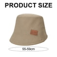 thumbnail image 2 of Circunferencia del sombrero de 56-58 cm, sombrero de pescador, protector solar femenino, protección facial, sombrero para el sol para salidas al aire libre, 2 of 5
