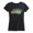 BLACK, variant on - Stitch 90S Pattern - Women's Short Sleeve Graphic T-Shirt