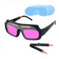 thumbnail image 4 of Gafas de soldadura con oscurecimiento automático, máscara de soldador para soldadura, soldadura blanda, esmerilado y corte. con 20 lentes, 4 of 8