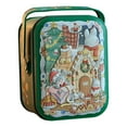 thumbnail image 1 of Handheld Tin Box Cookie Can Rabbit Pattern Candy Baking Packaging Packaging Box The Rabbit Portable Tin Box Features A Cute Rabbit Pattern With Colors, 1 of 9