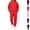Vermilion, variant on HAJWOH Men's Tracksuits 2 Piece Sets Long Sleeve Hoodie with Pockets and Sweatpant Athletic Jogging Casual Outfits