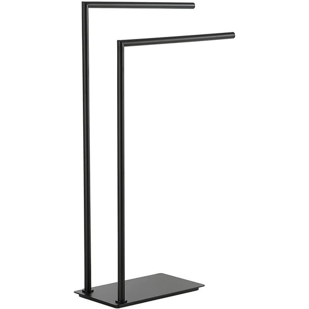 BBNBDMZ LANGPAI Stand Towel Rack for Bathroom Free Standing Double