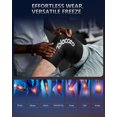 thumbnail image 4 of Gel Ice Pack Elbow Tolaccea Dual-Coldfocus de larga duración, color negro, 4 of 7