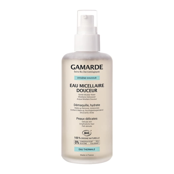 Desmaquillante en agua micelar Gamarde Gentle 200 ml con ácido hialurónico