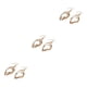 thumbnail image 3 of Guardurnaity 1 par de pendientes colgantes con lazo en para diario, cadena larga, joyería femenina, decoraciones de moda para mujer, Type1 NO1, 3 of 6