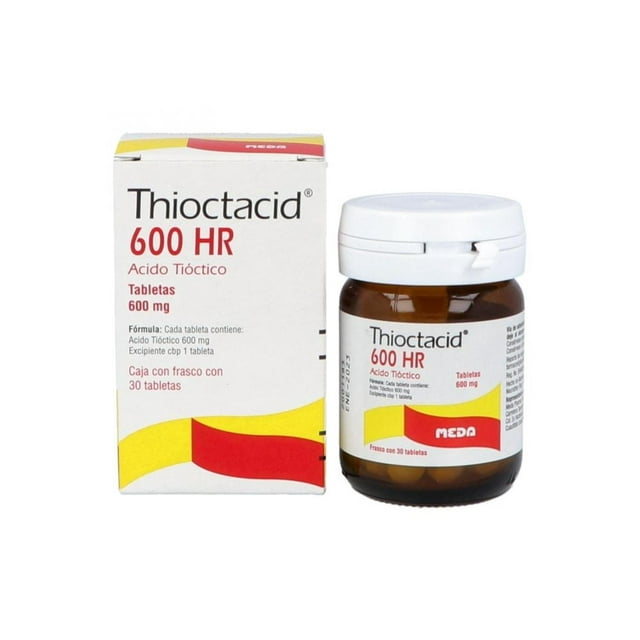 Thioctacid 600 mg 30 tabletas