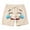 Beige, variant on IWRICH Men's Board Shorts Funny Face Printed Elastic Drawstring Waist Swim Trunks Summer Casual Beach Resort Stretch Bathing Suits Pink XXXL