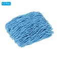 thumbnail image 3 of Uxcell Red Fishing Net Decor, 2 Pack 80" x 40" Fish Net Decor Party Accessory, Light Blue, 3 of 6
