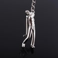 thumbnail image 2 of WHAMVOX Player Keyring Keychain Metal Cool Car Keyring Purse Bag Pendant Decoration Creative Gift Party Favor (Silver), 2 of 8