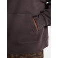 thumbnail image 4 of No Boundaries Boxy Fit Oversized Fleece Hoodie with Long Sleeves, Men's XS-4XLT, 4 of 5