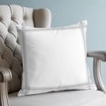 thumbnail image 4 of Pillow Covers 18x18 Set of 2, Gray Grid Lines Throw Pillow Covers Decorative Couch Cushion Cover, Modern Minimalist Stripes Pattern Microfiber Soft Square Pillowcases for Bedroom Living Room Sofa, 4 of 9