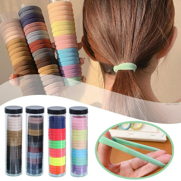 Misterolina 20x High Elastic Headbands Rubber Bands Hair Ropes Loops Horsetail Hair K