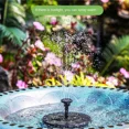 thumbnail image 2 of Fuente Solar para exteriores, dispositivo de bomba de Fuente Solar para piscina, imprescindible para verano, adecuado para estanques y jardines, 2 of 5