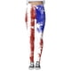 thumbnail image 1 of Gibobby Leggings Día la Independencia para mujeres estadounidenses 4 julio Leggings con estampado 3D Pantalones para yoga Correr Pilates Gimnasio Pantalones yoga Medias Compresión（Azul， M), 1 of 5