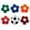 Multicolor, variant on UDIYO 6Pcs Table Soccer Ball Eye-catching Replacement Multicolor Foosball Table Mini Ball for Indoor