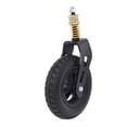 thumbnail image 1 of Wheelchair Front Wheel, Rollator Wheel Slip Resistant with Shock Absorption Spring for Walkers, 1 of 7