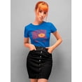 thumbnail image 2 of Universe Relative Shaped T-Shirt Women -Image by Shutterstock, Female Large, 2 of 4
