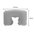 thumbnail image 2 of Almohada Inflable para Viaje Ehuebsd Cuello Acogedor Gris, 2 of 7