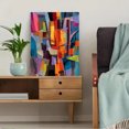 thumbnail image 5 of Abstract Geometric Oil Painting Canvas Print Wall Art for Living Room Bedroom Office Dining Room Hallway Apartment Decor, 5 of 8