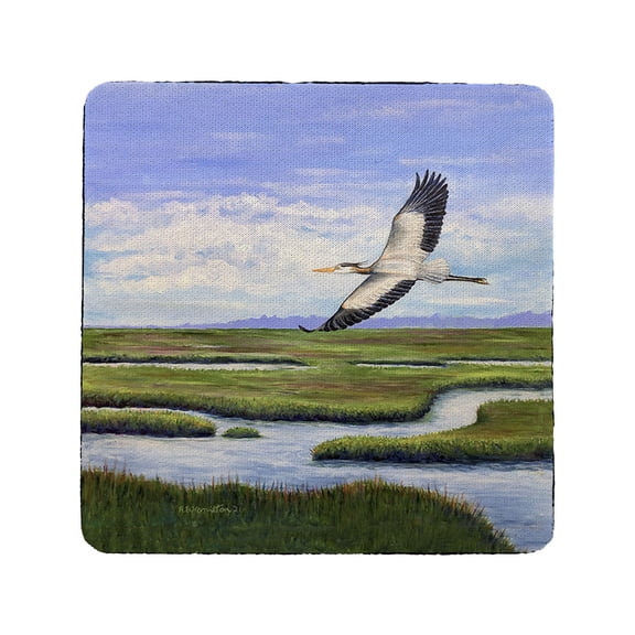Betsy Drake Interiors Marsh Flying Coaster Set of 4
