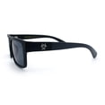 thumbnail image 5 of Rectangular Sunglasses for Men UV400 Polycarbonate Lens Lightweight Durable Frame Modern Everyday Style Black Grey Frame - Black Lens, 5 of 7