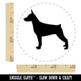 thumbnail image 2 of Miniature Pinscher Min Pin Dog Solid Rubber Stamp for Scrapbooking Crafting Stamping - Small 3/4 Inch, 2 of 7