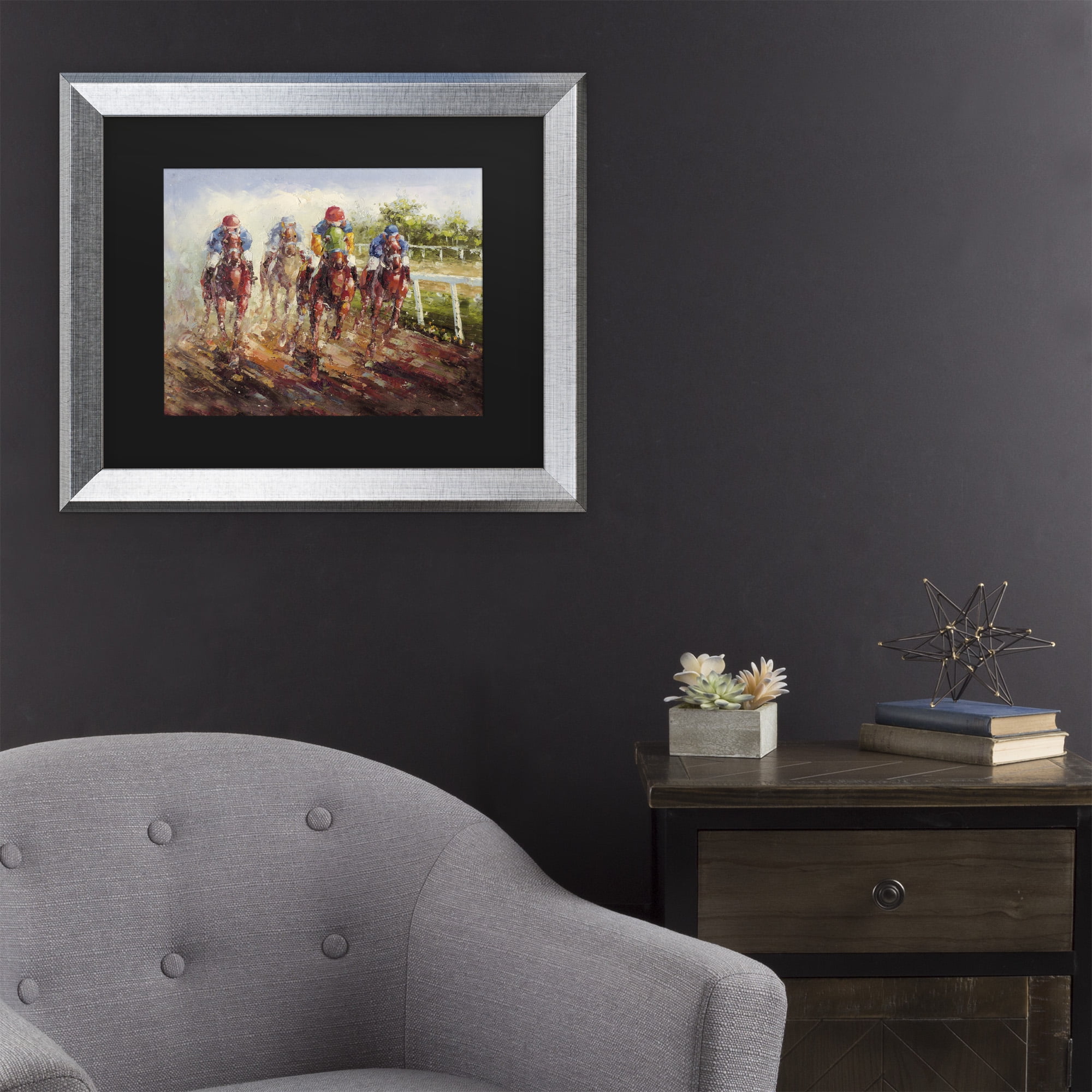 Trademark Fine Art 'Kentucky Derby' Canvas Art by Masters Fine Art