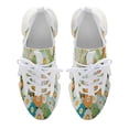 thumbnail image 5 of Sage Green Colorful Flower Walking Shoes for Men Woman Lightweight Tennis Fashion Elastic Sports Shoes Cushion Basketball Shoes, 5 of 7