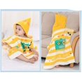 thumbnail image 2 of Poncho con capucha para baño/piscina/playa para niños, toalla de playa de algodón con estampado de animales de dibujos animados para bebés y niños-Robot- oso de fresa Electrónica, 2 of 5