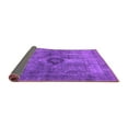 thumbnail image 2 of Ahgly Company Indoor Square Oriental Purple Industrial Area Rugs, 7' Square, 2 of 4