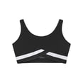 thumbnail image 4 of Nyeemya Yoga Dance Athletic Tank Crop for Girls U Neck Sleeveless Figure Ice Skating Gymnastic Top Black 8, 4 of 6