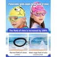 thumbnail image 6 of Splashy Eyes Goggles, HD Anti-Fog UV Protection Leak-Proof, Easy Snap-On + No Hair Pulling + Nose Clip & Ear Plugs, 6 of 9