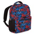 thumbnail image 2 of Marvel Boy's Backpack, Printed Allover Cartoon Spiderman Schoolbag for Kids Black Spiderman, 2 of 6