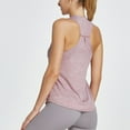 thumbnail image 6 of DQRPSEETB Womens Tank Tops Loose Fit Women's Workout Tank Top Back Sleeveless Yoga T Shirt Running Gym Exercise Sports Tops Womens Tops, 6 of 6