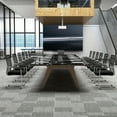 thumbnail image 4 of Costway Office Guest Chairs Set of 12 with Metal Sled Base & Armrests Mesh Reception Chair, 4 of 8