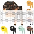thumbnail image 3 of Leey-World Toddler Boy Halloween Pajamas Kids Pajamas Sets Boys Girls 2-Piece Sleepwear Set Cotton Long Sleeve Casual Kids, 3 of 9
