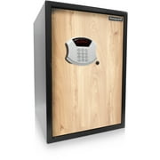 Digital Security Safe with Depository Slot and Faux Wood Door Panel, Maple, 2.87 cu ft