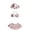 White, variant on Ouuluon 3 Piece Porch Goose Outfits, Cute Easy to Wear Decorative Clothes, 23 inch Goose Outfits with Sun Hat Bow Top for Porch Garden Outdoor Yard