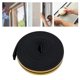 thumbnail image 1 of Tira de sellado para puerta de ventana de goma de espuma autoadhesiva de 6M tipo E 9x4mm Negro Soledad, 1 of 10