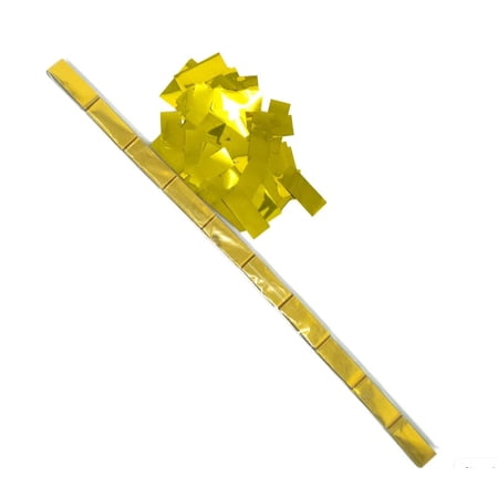 Ultimate Confetti - Gold Metallic Confetti - Speed Load Cannon Sleeve (1/4lb)