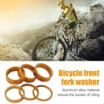 thumbnail image 3 of Accesorios para bicicletas Espaciadores de auriculares CANSUCC MTB bicicleta horquilla delantera arandelas junta oro 6 uds Barbie Nuevos Originales, 3 of 9