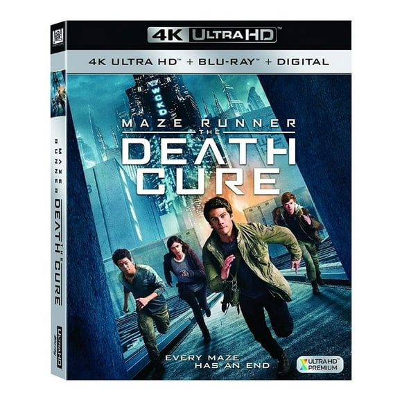 Maze Runner La Cura Mortal 4k Ultra Hd + Blu-ray + Dc Fox Blu Ray 4K