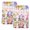 LightPink, variant on Watercolor Gnomes Floral Kitchen Towels Set of 2, Spring Butterflies Flowers Pink Plaid Absorbent Dish Towels for Kitchen, Microfiber Hand Towel, Quick Drying Tea Towel Decorative Dishcloths