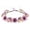 Purple, variant on Rose Flower Leave Crown Headband Rose Wreath Floral Wedding Bridal Headdress Headwear with Adjustable Ribbon Handmade Hair Accessories