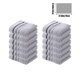 thumbnail image 3 of pstuiky Juego de 12 toallas suaves y absorbentes para el hogar regalo para manos gimnasio belleza spa y cuidado del cabello en casa., 3 of 7